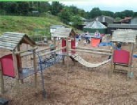 Adventure playground at Alice Holt park