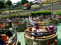 Giant spider at Chessington world of adventure