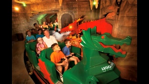 Lego dragon ride at legoland