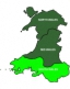 Map of South Wales