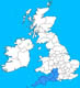 Map of South West England