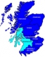 Map of Strathclyde Scotland