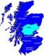 Map of Tayside Scotland