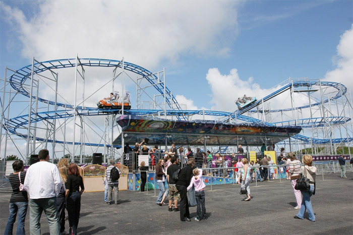 The Milky Way Cosmic Milkyway Adventure Park rollercoaster