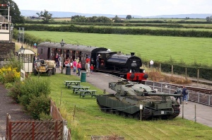 buckinghamshire-railway-centre-3 Buckinghamshire Railway Centre with Military Tanks on display