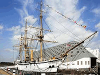 chatham-historic-dockyard-1 Sail ship at Chatham Historic Dockyard