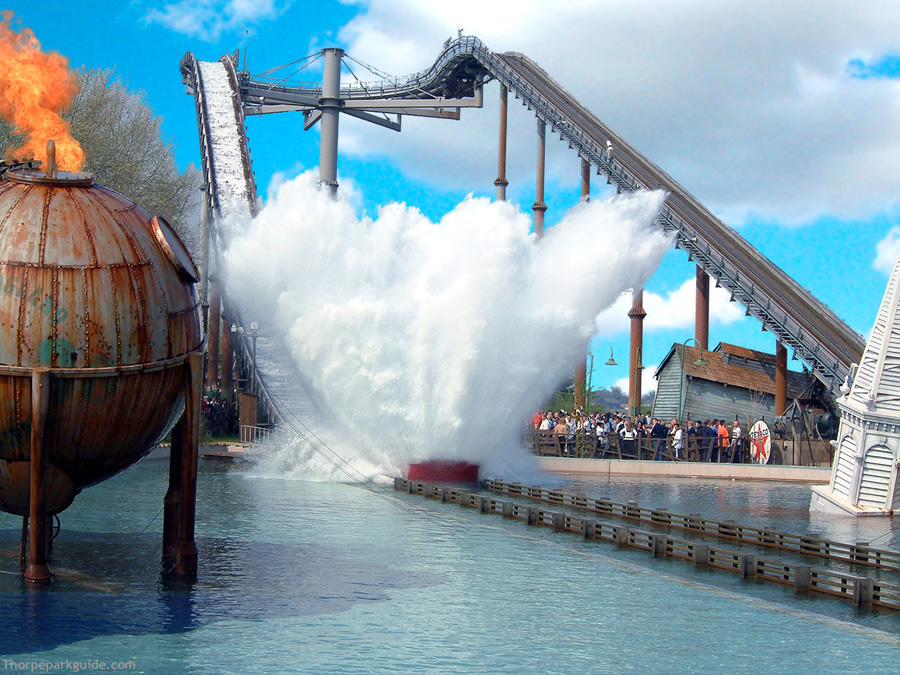 thorpe3 Thorpe Park log plume