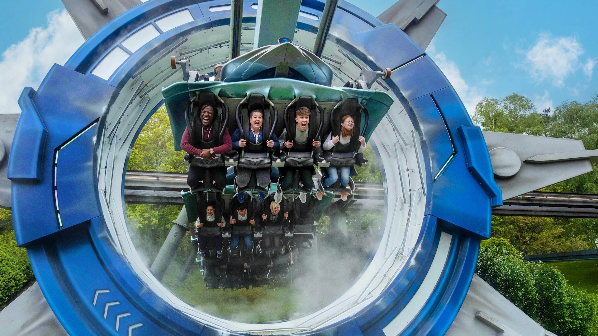 Alton Towers theme park Staffordshire
