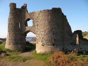 Castell Oxwich - Swansea