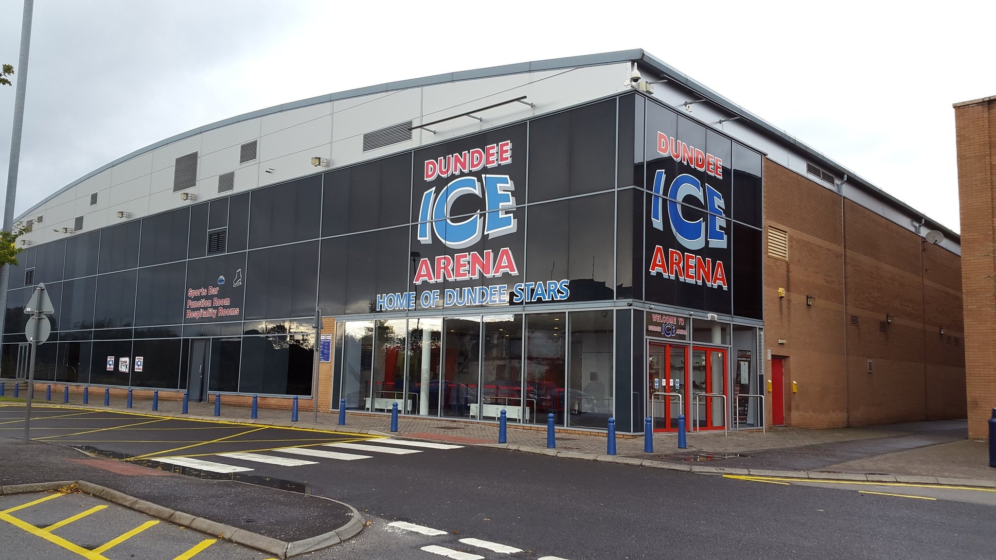 Public skating session at Dundee Ice Arena in Scotland