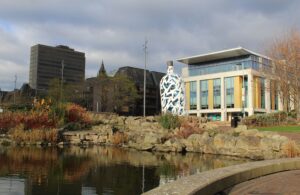 The Bottle of Notes Sculpture - Middlesborough