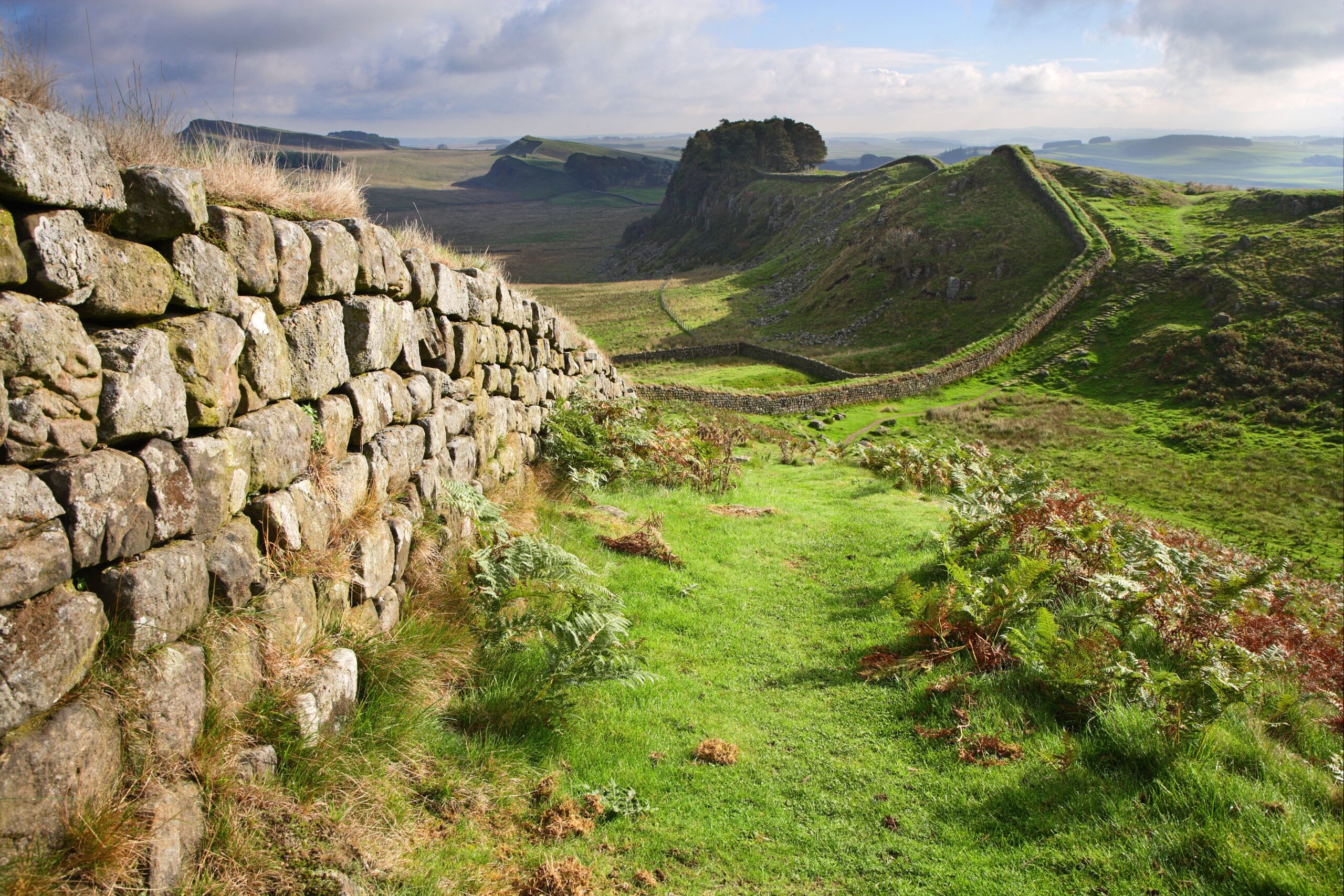 Hadrian's Wall Northumberland England