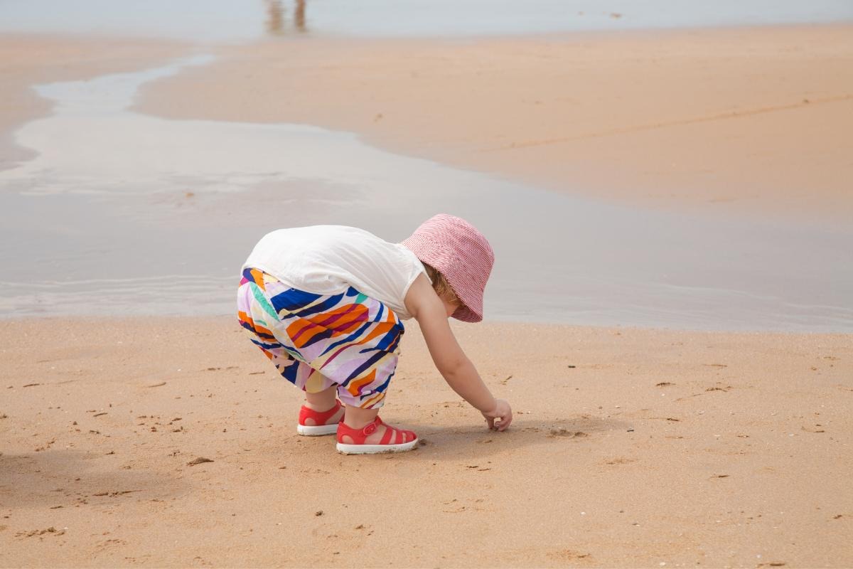 Toddlers find everything interesting