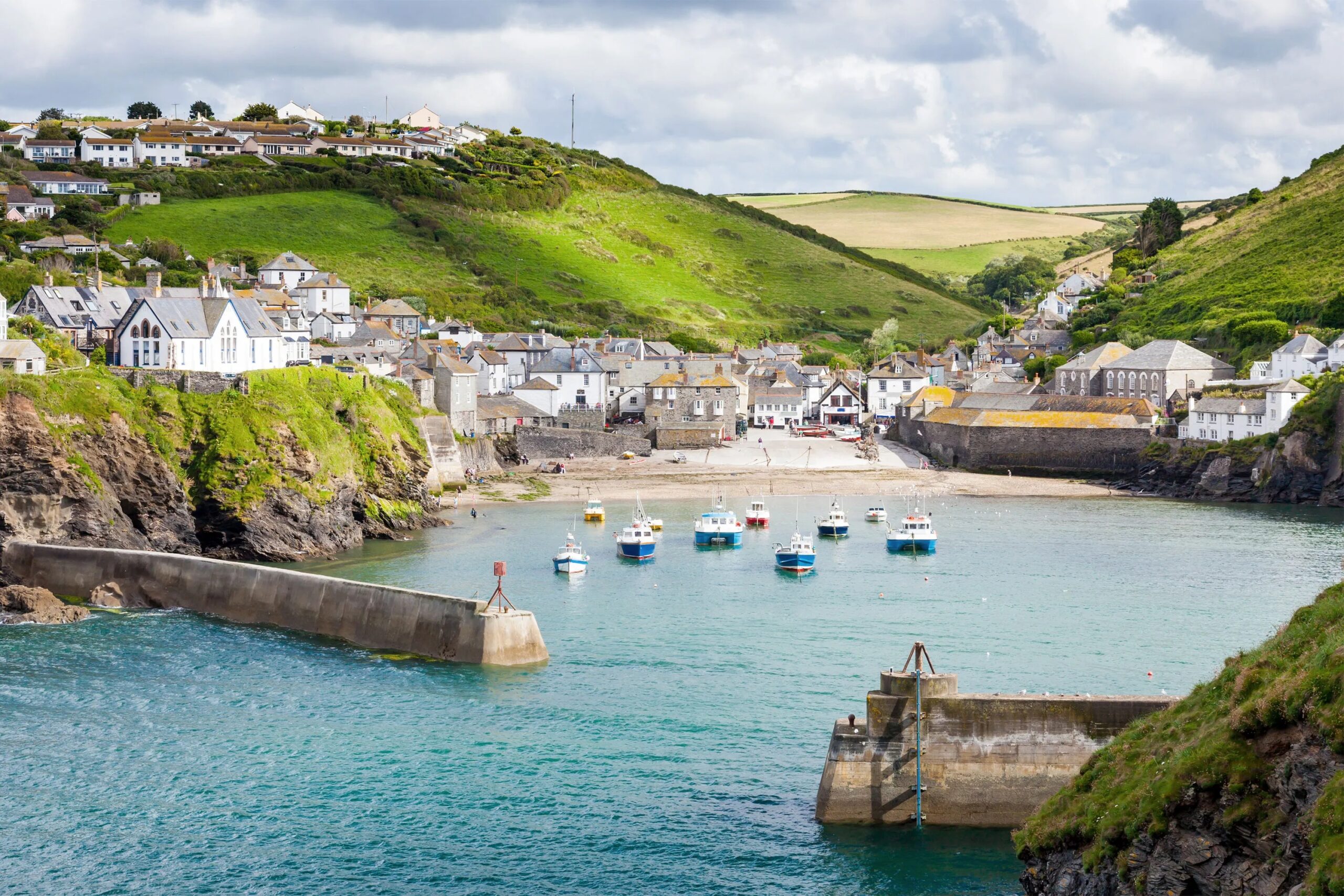 Cornwall's stunning Port Isaac and the fictional TV Doc Martin