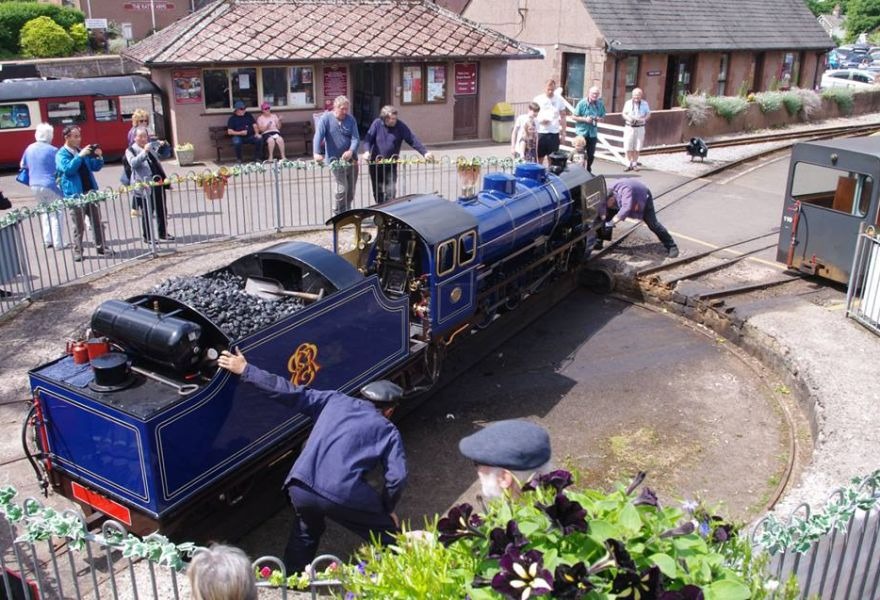 Ravenglass Eskdale Railway Eskdale scenery