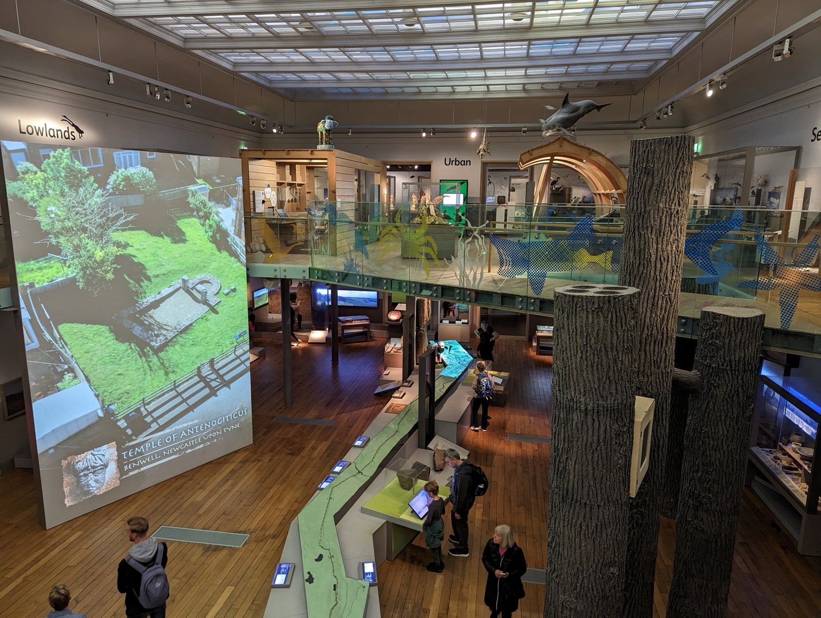 Hadrian's Wall gallery at the Great North Museum