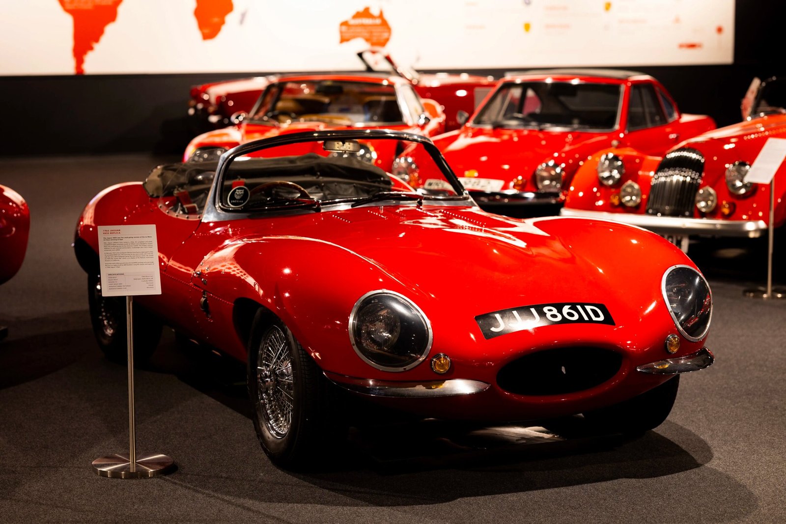 Classic 1960s sports cars Jaguar Aston Martin collection