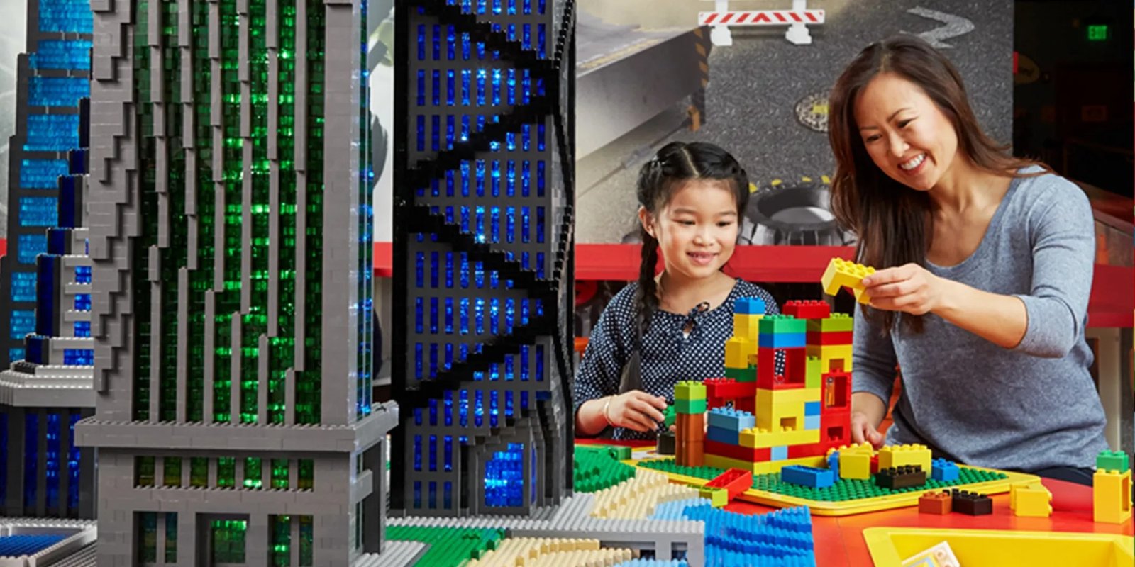 LEGO creation display imagination building creativity children