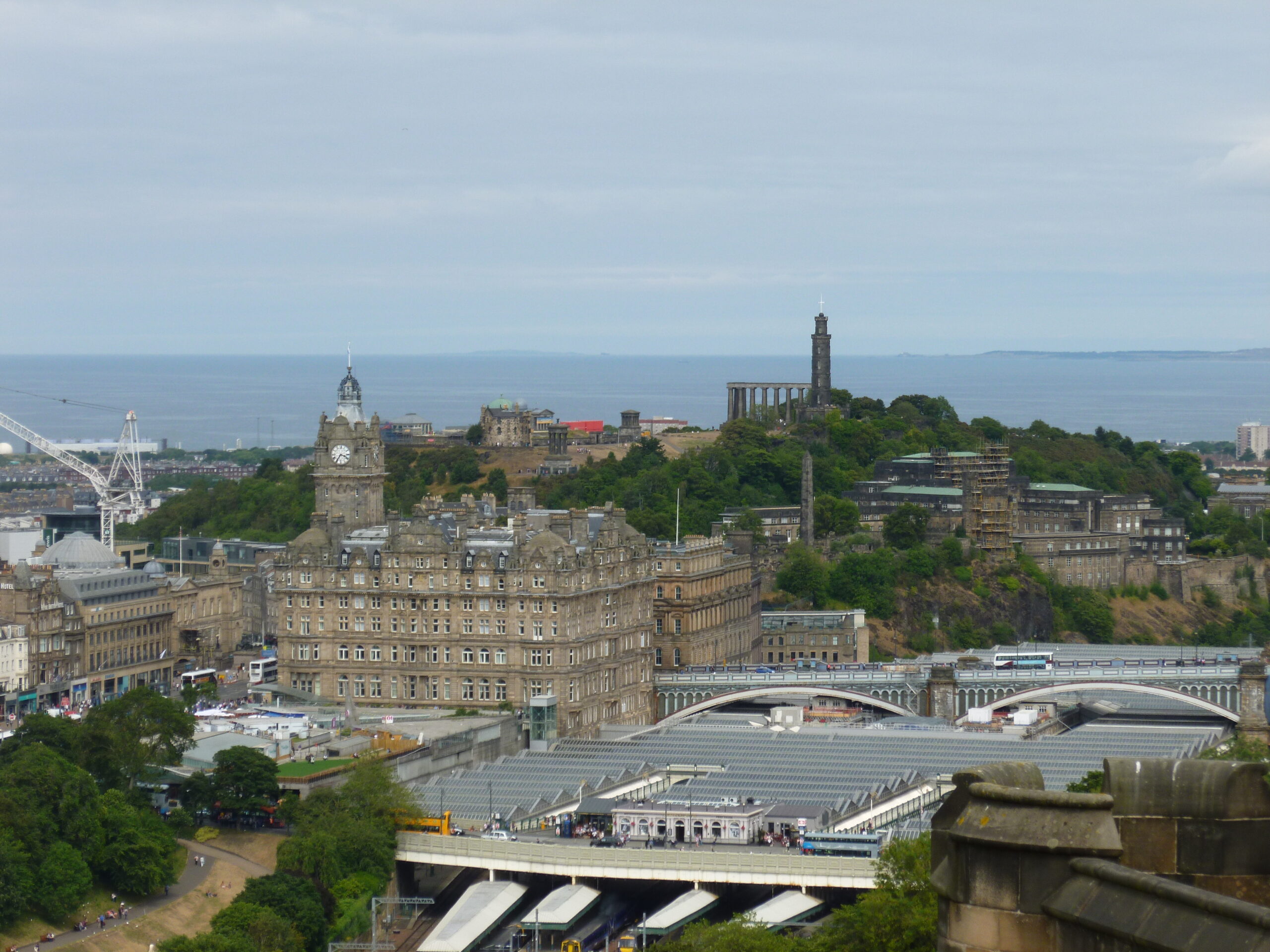 Calton Hill and Edinburgh's monuments