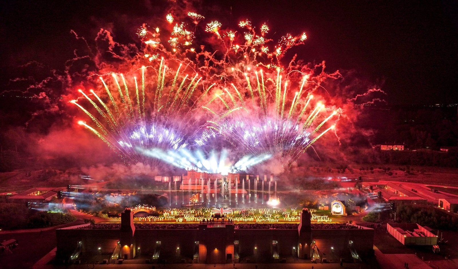 Kynren night show at Bishop Auckland