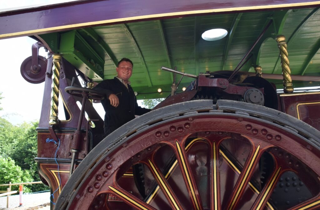 Steam engine mechanical demonstration working machinery