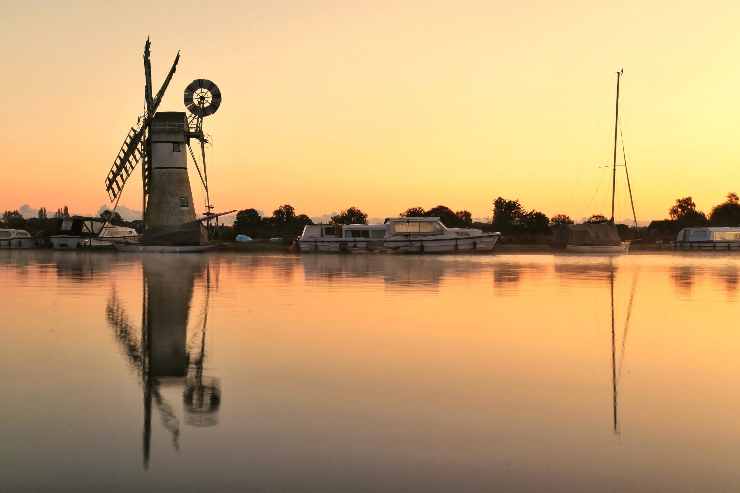 The Norfolk Broads in every season