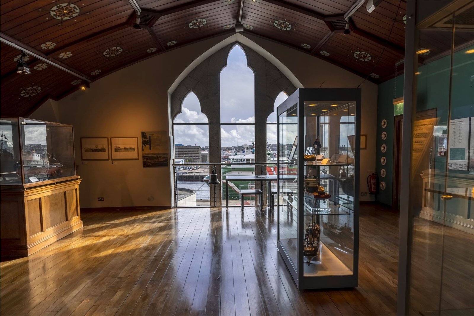 Historic ship displays at Aberdeen Maritime Museum
