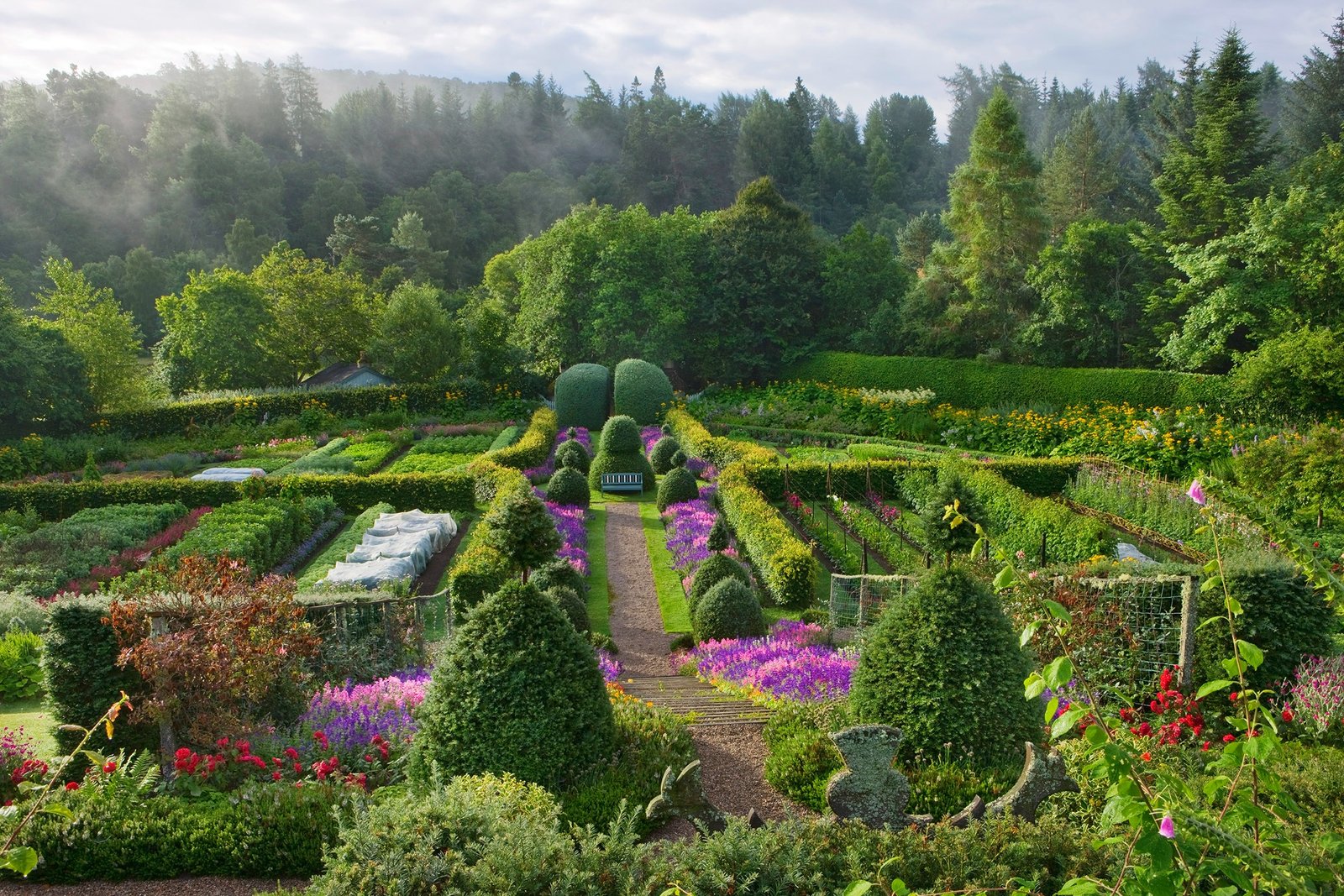 Gardens at Balmoral Castle
