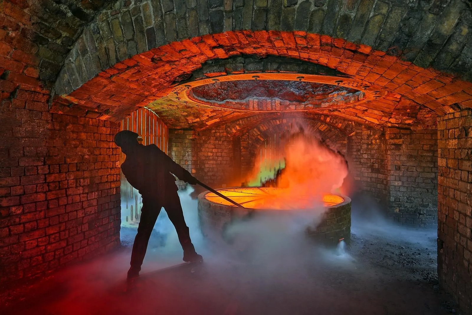 Blast furnaces at Blaenavon Ironworks