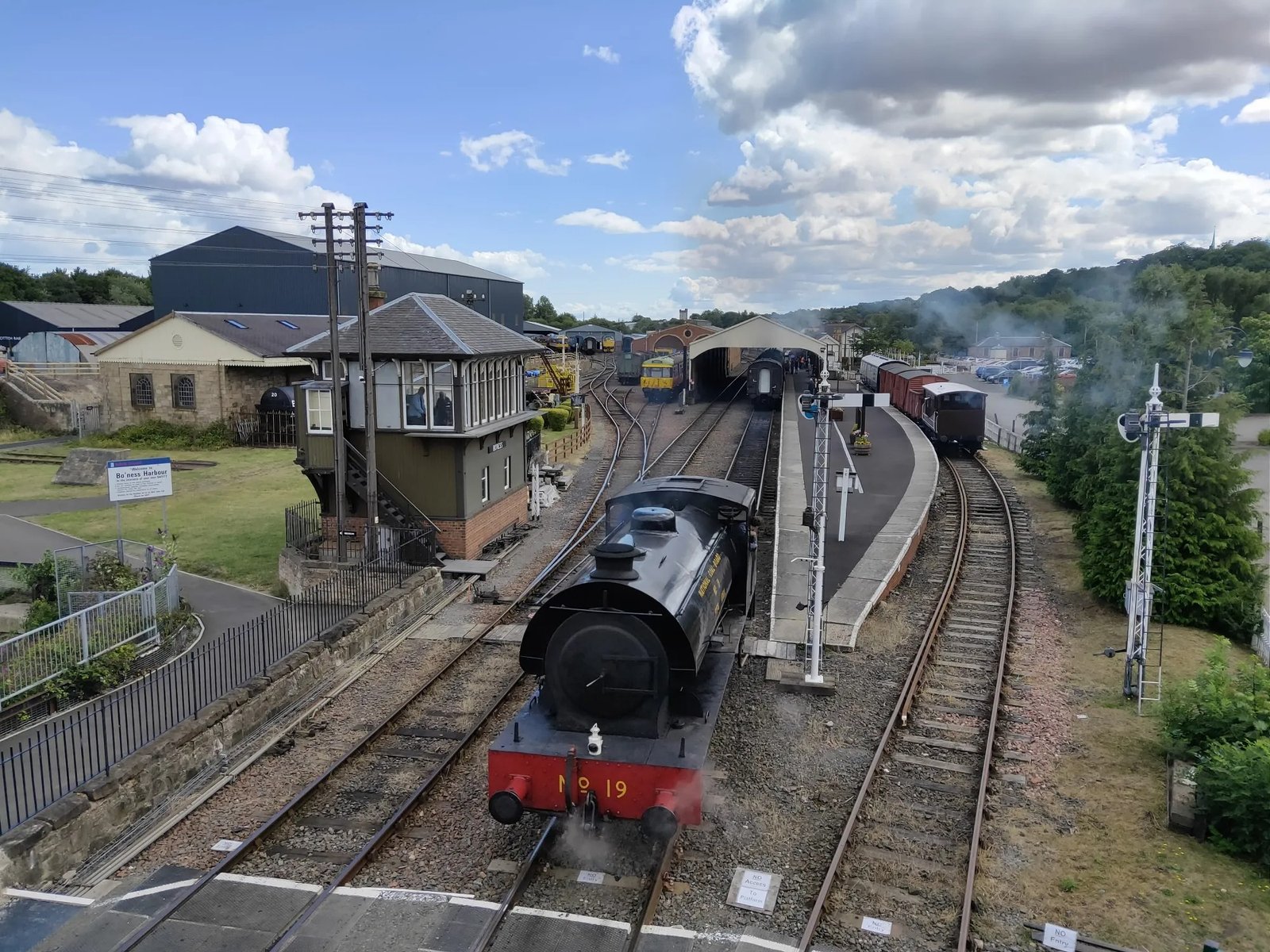 Bo’ness heritage railway station