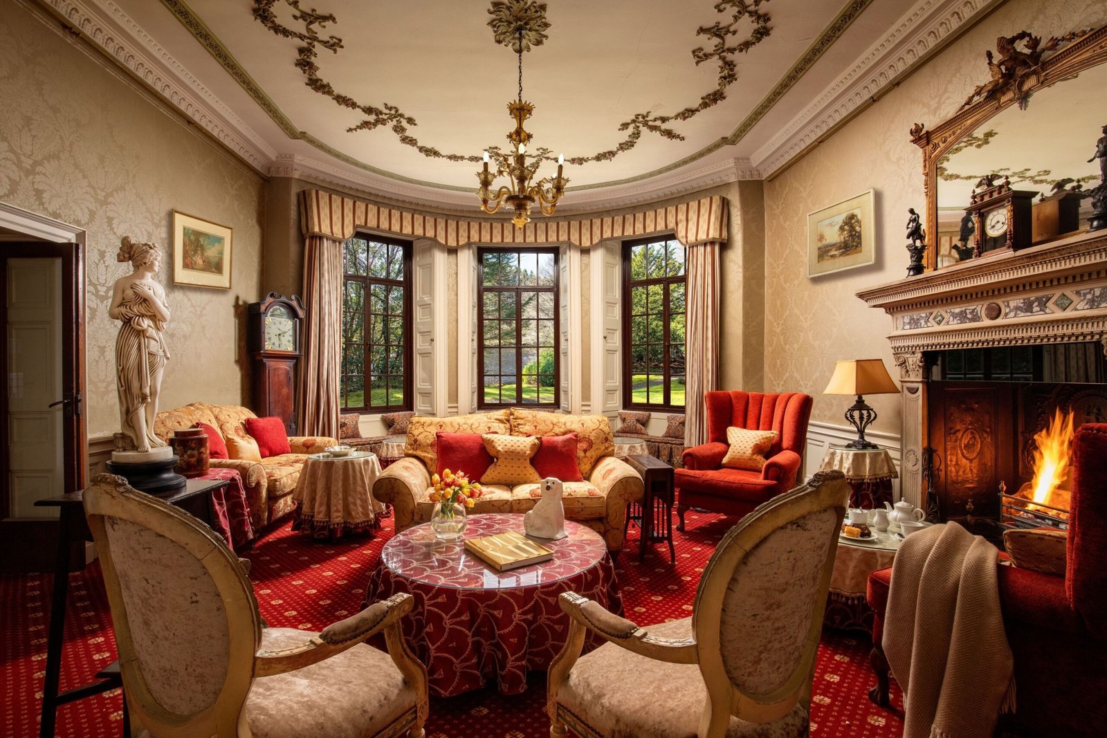 Historic interior at Callendar House
