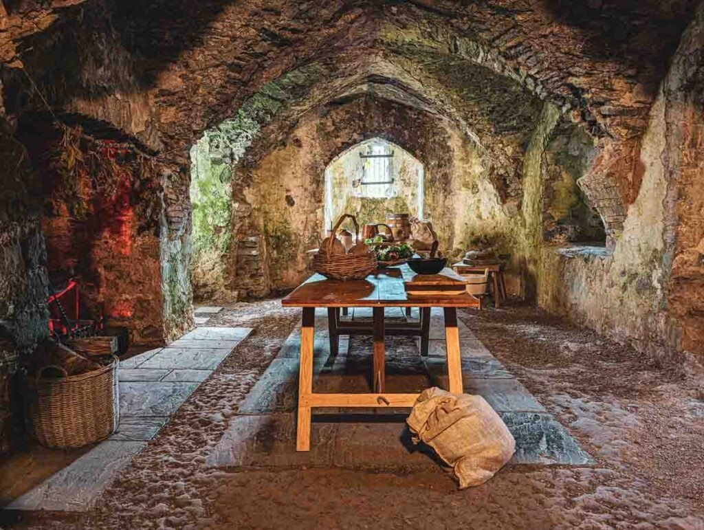 Norman architecture at Carew Castle