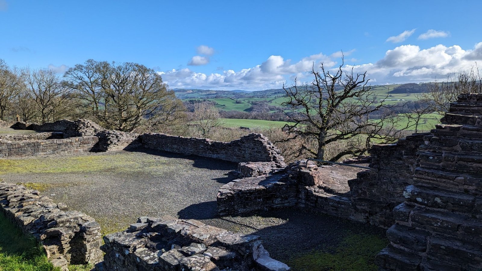 Dolforwyn Castle