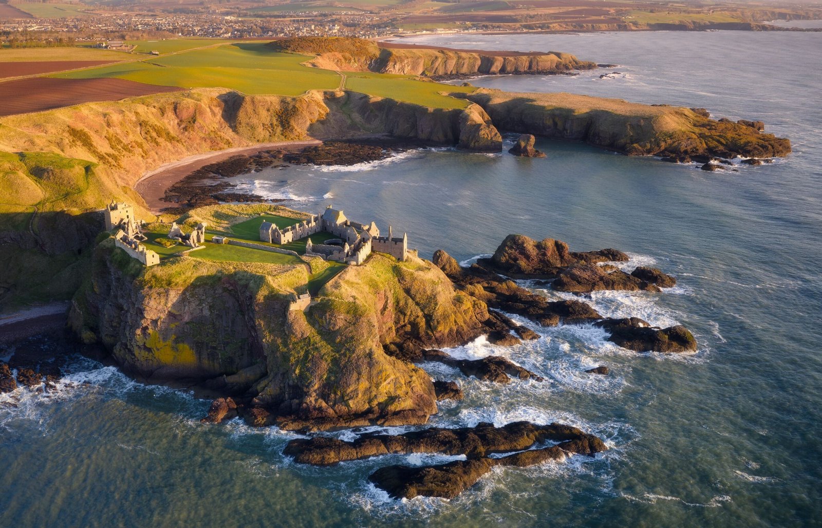 Sea view from Dunnottar Castle