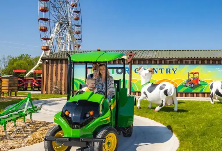 Family day out at Folly Farm in Pembrokeshire