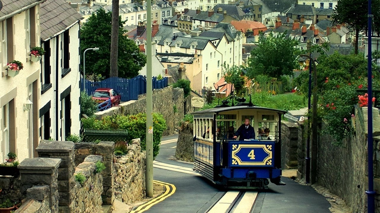 Great Orme Tramway travelling through the streets of Llandudno