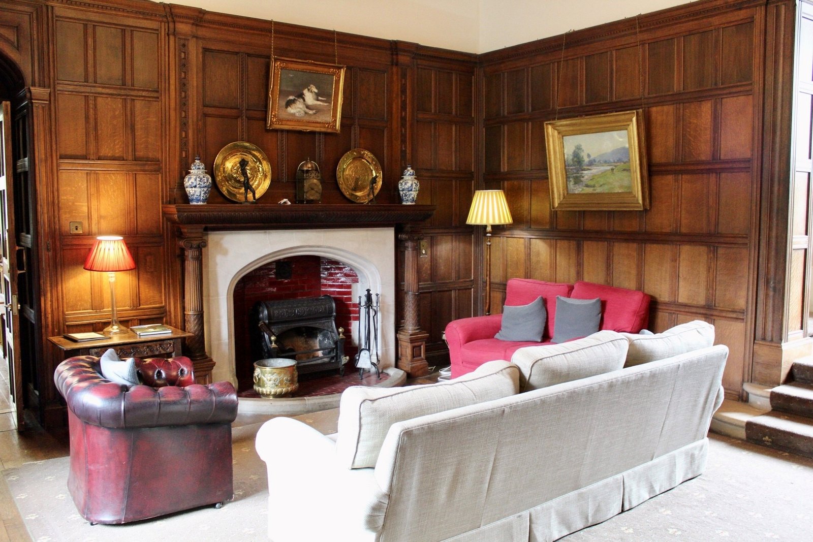 Historic architecture at Gregynog Hall