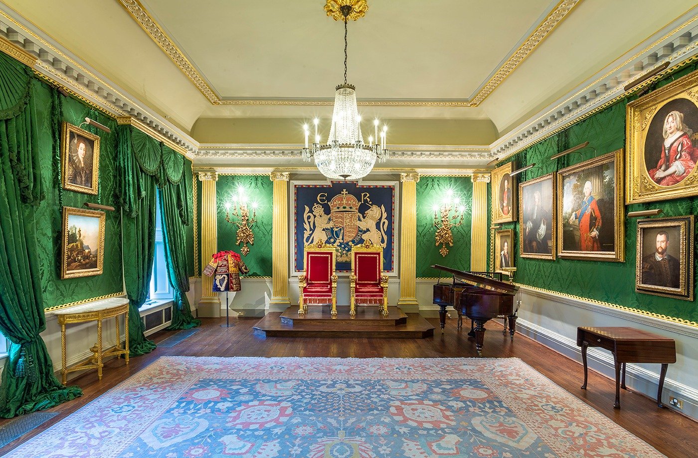 State Room inside Hillsborough Castle
