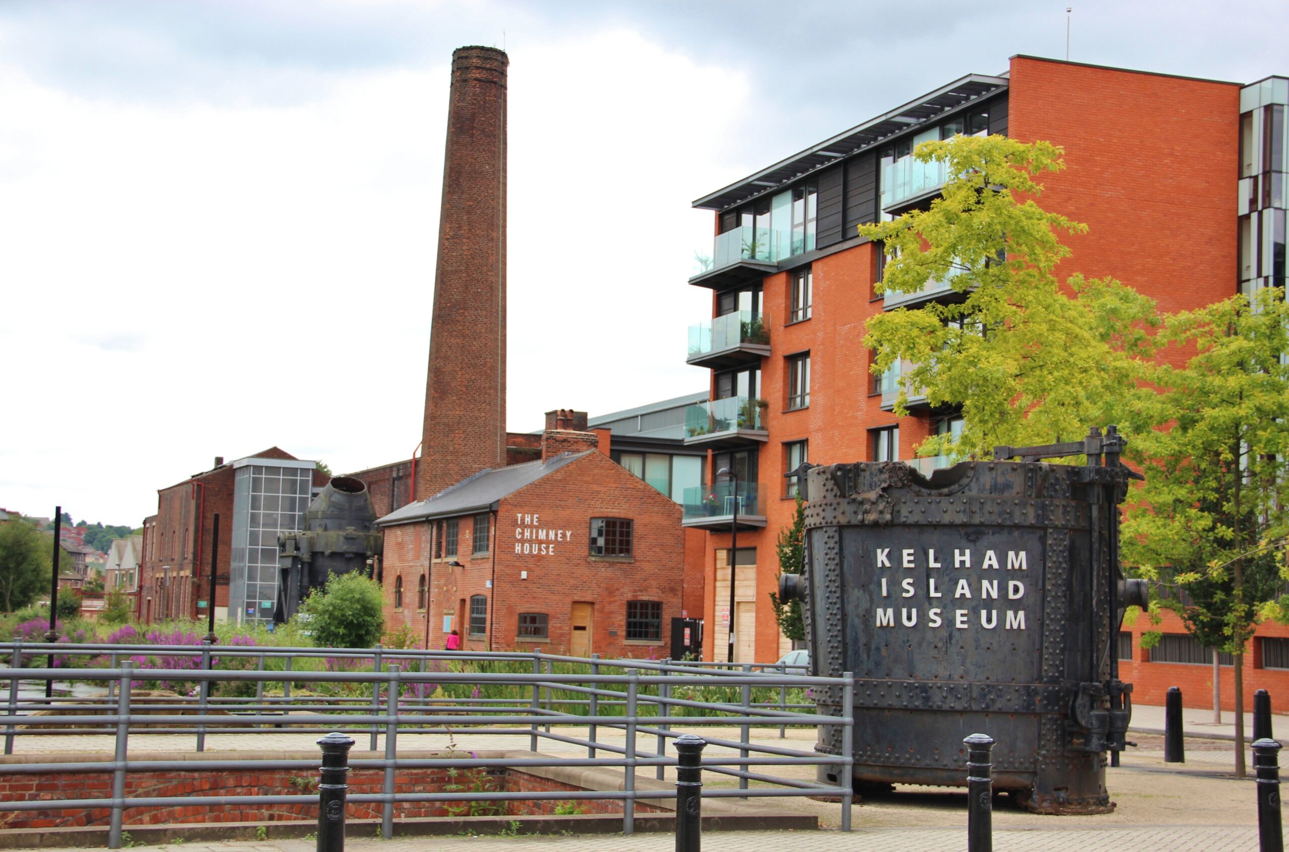 Sheffield skyline industrial heritage Kelham Island River Don cityscape
