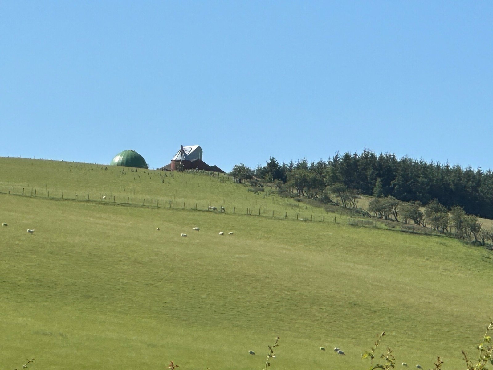 Spaceguard Centre observatory near Knighton