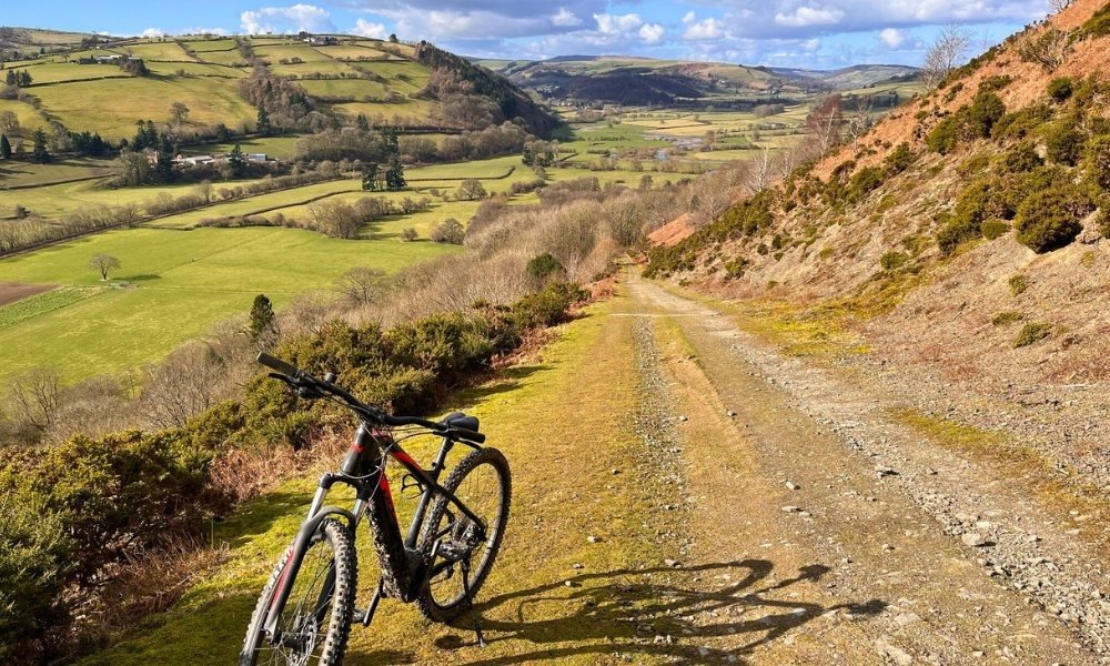 Offa’s Dyke Path near Knighton