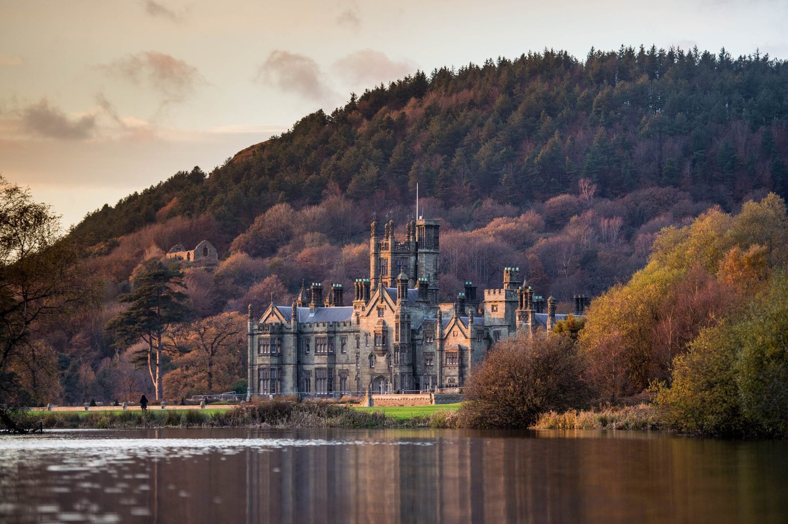 Margam Castle and parkland at Margam Country Park