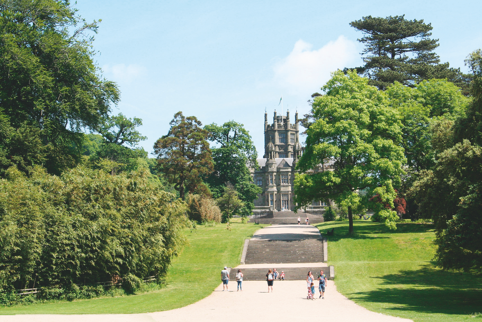 Historic gardens at Margam Country Park
