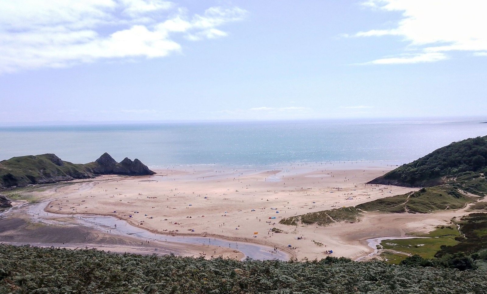 Coast near Mumbles and Langland Bay