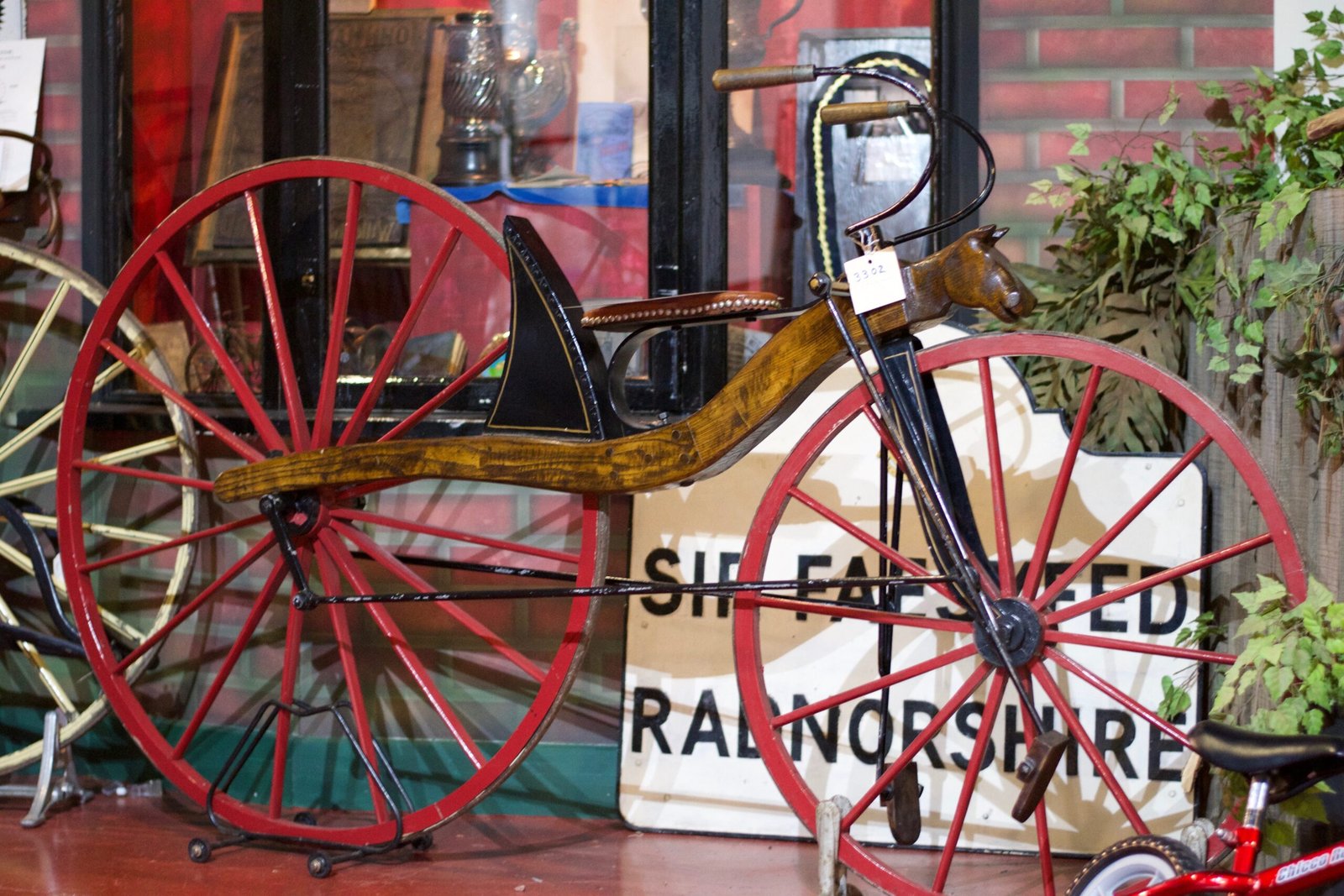 Unusual bicycle design at the National Cycle Museum