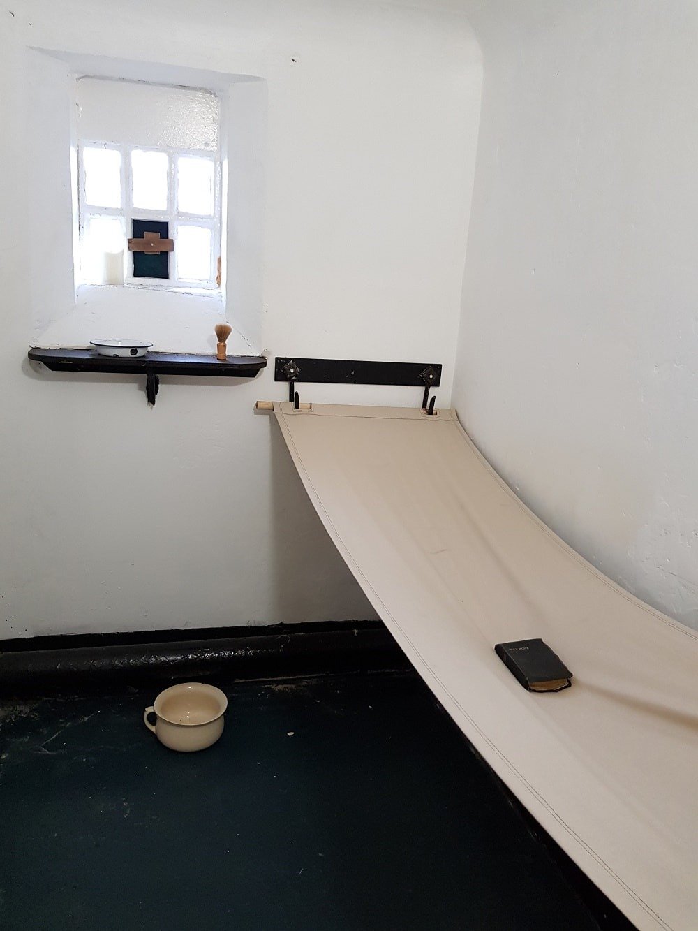 Prison cell at Peterhead Prison Museum