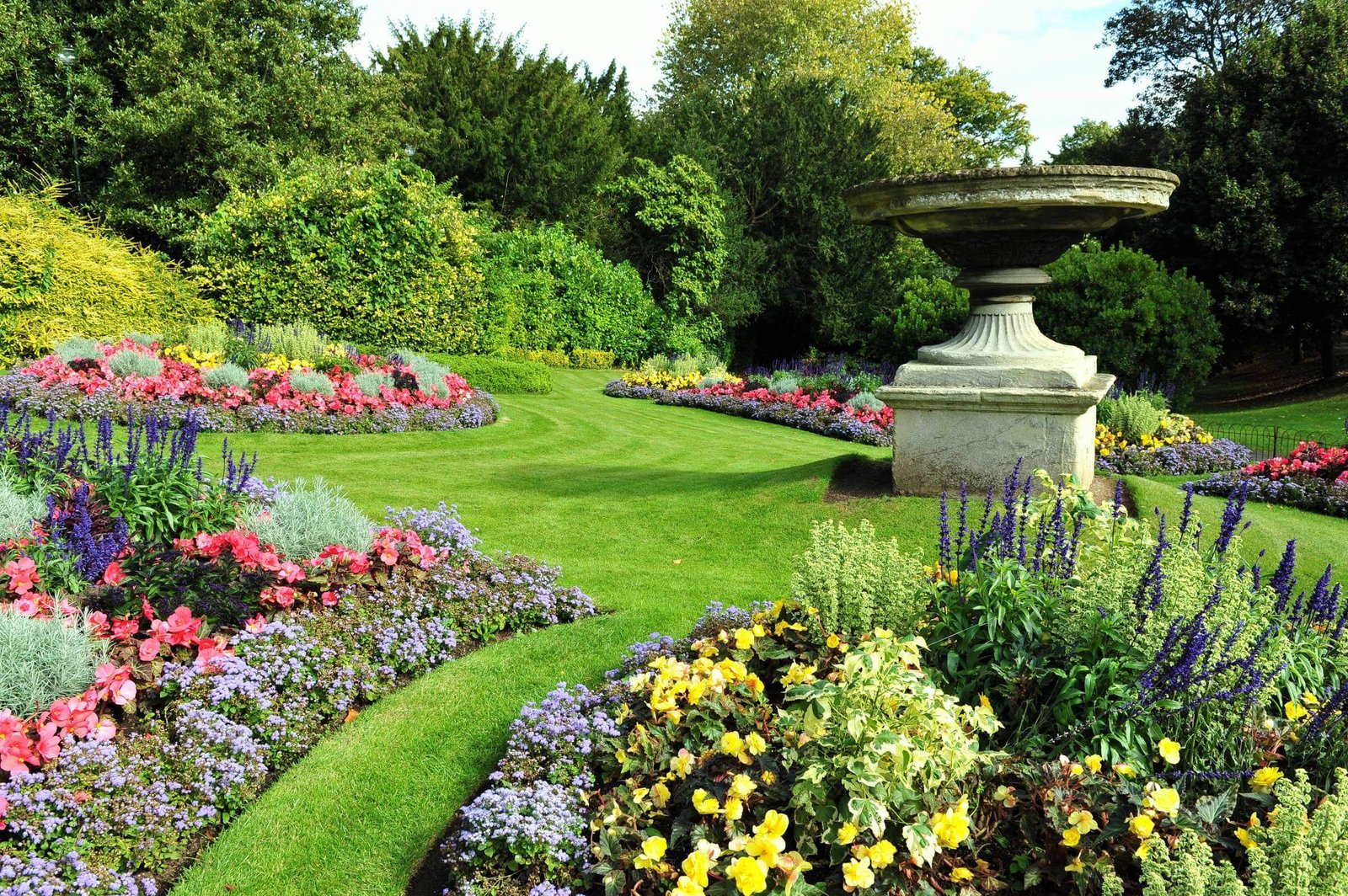 Colourful gardens and woodland walks at Plas Newydd on Anglesey