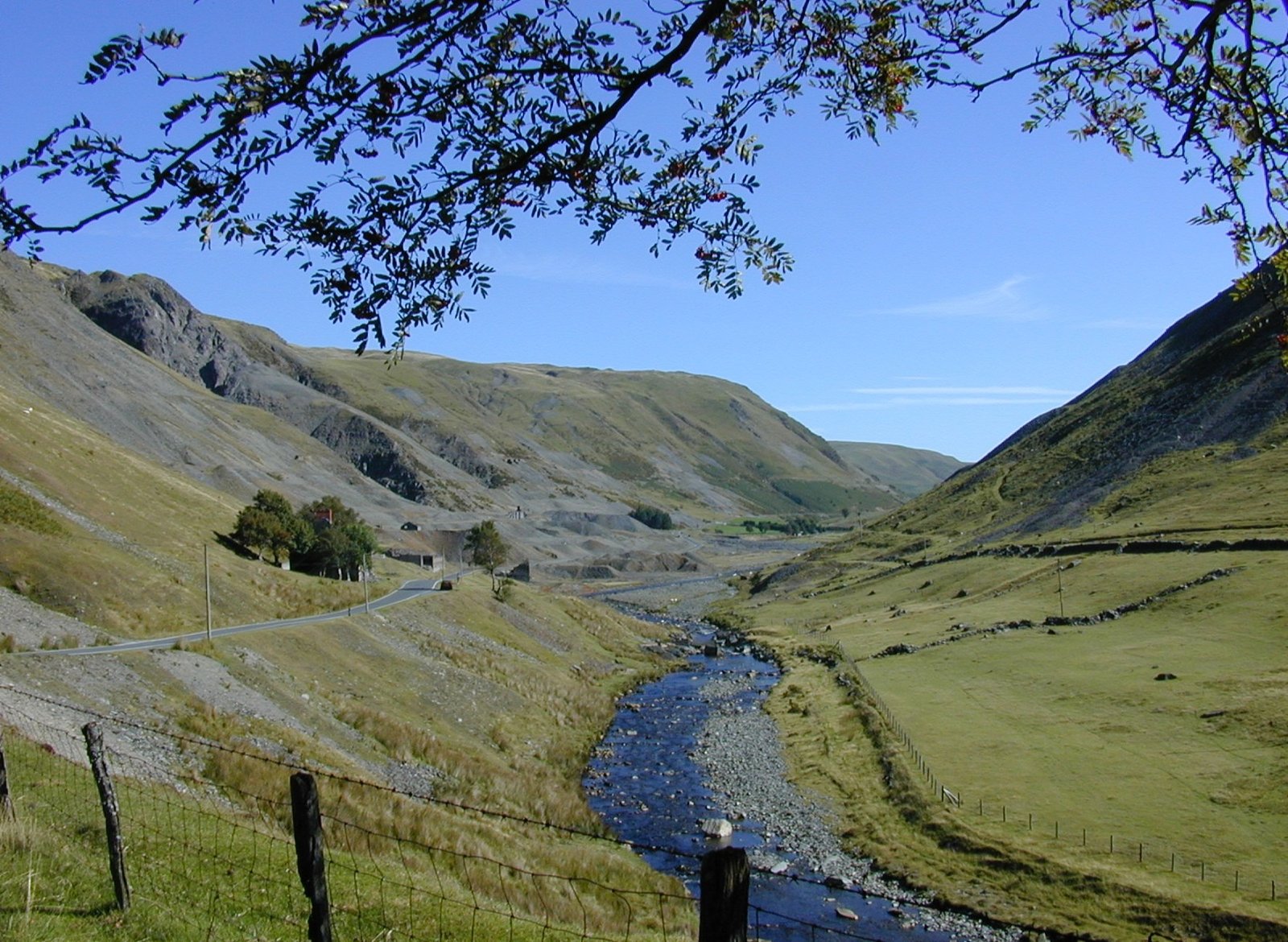 Countryside around Rhayader and the Elan Valley
