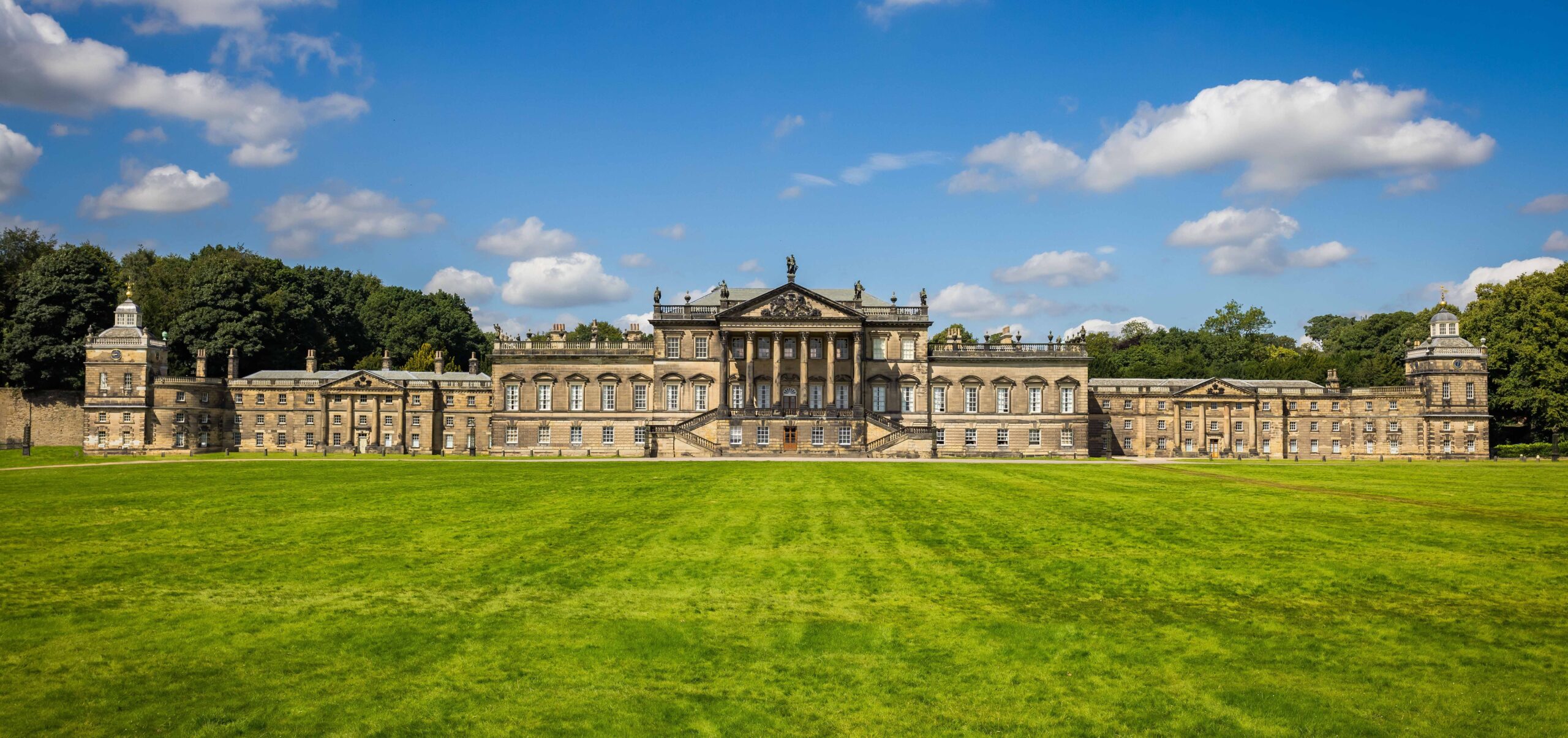 Wentworth Woodhouse Palladian Baroque façade longest UK stately home