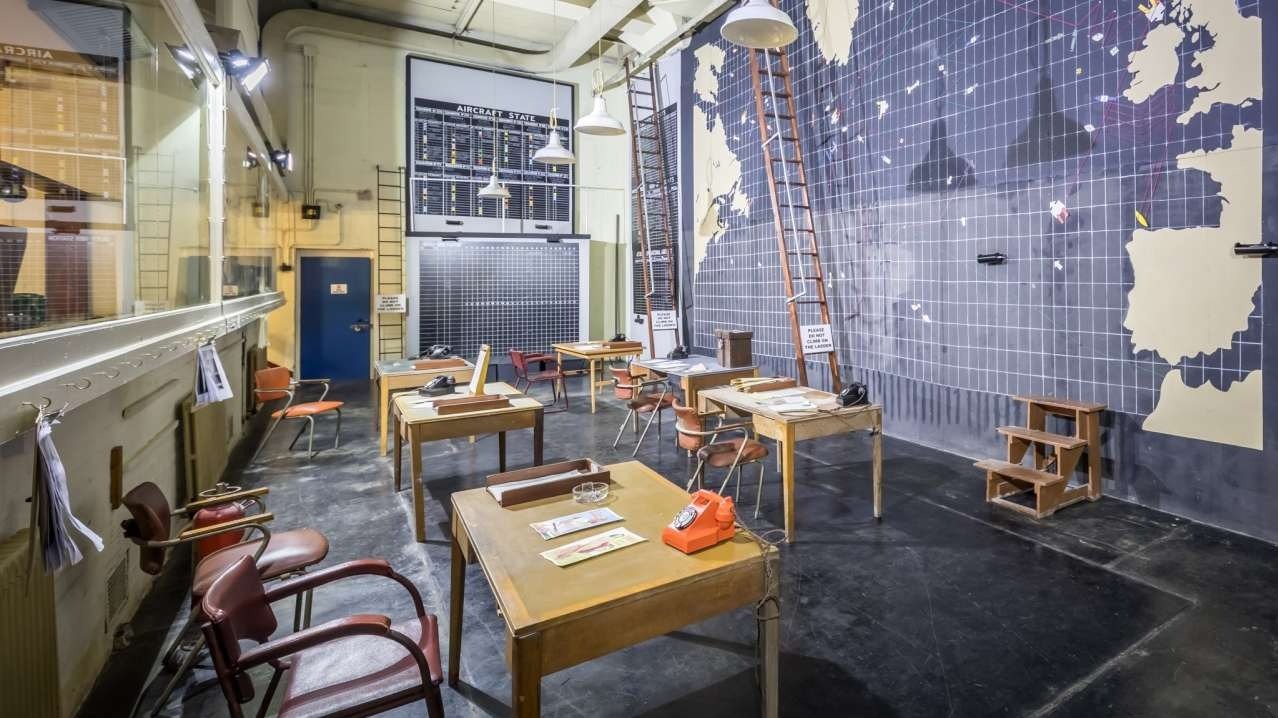 Operations room maps military decisions wartime strategy real-time command